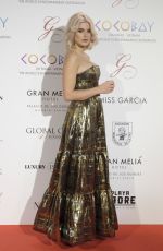 ASHLEY JAMES at Global Gift Gala in Madrid 04/04/2017