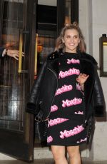 ASHLEY ROBERTS Arrives at Urban Decay VIP Dinner in London 04/24/2017