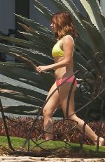 ASHLEY TISDALE in Bikini at a Pool in Cabo San Lucas 04/02/2017