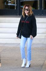 ASHLEY TISDALE Leave Barneys in Los Angeles 03/31/2017