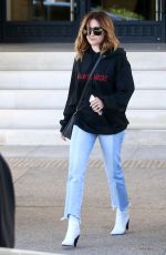 ASHLEY TISDALE Leave Barneys in Los Angeles 03/31/2017