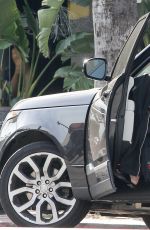 ASHLEY TISDALE Makeup Free Arrives a a Gym  in Los Angeles 04/05/2017