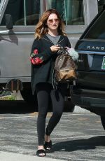 ASHLEY TISDALE Out and About in Los Angeles 04/05/2017