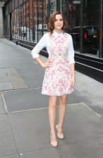 BAILEE MADISON Arrives to AOL Build Studio in New York 04/04/2017
