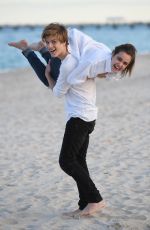 BAILEE MADISON on the Set of a Photoshoot in Fort Lauderdale 04/26/2017