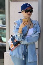 BEBE REXHA Out and About in Beverly Hills 04/05/2017