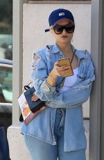 BEBE REXHA Out and About in Beverly Hills 04/05/2017