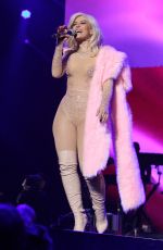 BEBE REXHA Performs at ACLU Benefit Concert in Los Angeles 04/03/2017