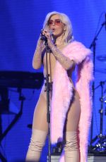 BEBE REXHA Performs at ACLU Benefit Concert in Los Angeles 04/03/2017