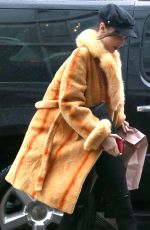 BELLA HADID Arrives at Her Apartment in New York 04/25/2017