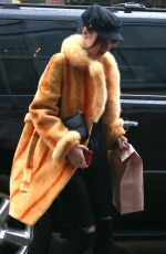 BELLA HADID Arrives at Her Apartment in New York 04/25/2017
