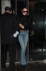 BELLA HADID Heading to a Photoshoot in New York 03/31/2017