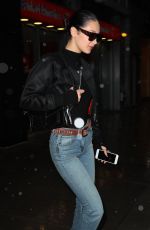 BELLA HADID Heading to a Photoshoot in New York 03/31/2017
