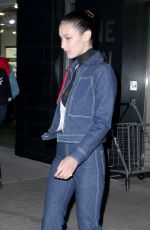 BELLA HADID Leaves an Office in New York 04/04/2017