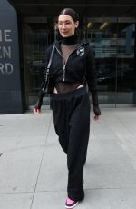 BELLA HADID Leaves Her Apartment in New York 04/07/2017