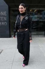 BELLA HADID Leaves Her Apartment in New York 04/07/2017