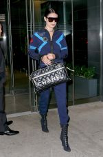 BELLA HADID Leaves Her Apartment in New York 04/10/2017