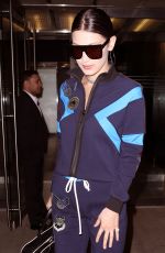 BELLA HADID Leaves Her Apartment in New York 04/10/2017