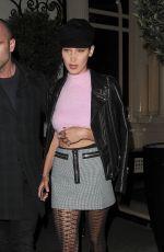 BELLA HADID Night Out in London 04/19/2017