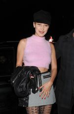 BELLA HADID Night Out in London 04/19/2017