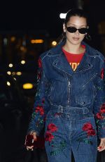 BELLA HADID Night Out in New York 04/23/2017