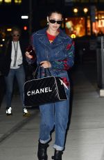 BELLA HADID Night Out in New York 04/23/2017