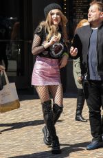 BELLA THORNE Out in New York 04/18/2017
