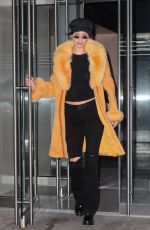 BELLA HADID Out in New York 04/25/2017