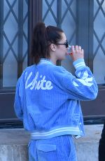 BELLA HADID Out in Paris 04/18/2017