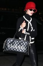 BELLA HADID Returning to Her Hotel in New York 04/24/2017