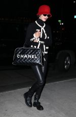 BELLA HADID Returning to Her Hotel in New York 04/24/2017