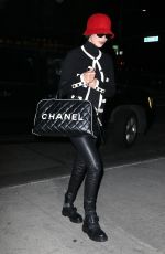 BELLA HADID Returning to Her Hotel in New York 04/24/2017