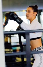 BELLA HADID Working Out at Gotham Gym in New York 04/08/2017