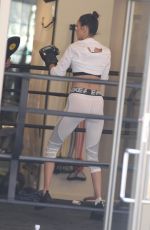 BELLA HADID Working Out at Gotham Gym in New York 04/08/2017