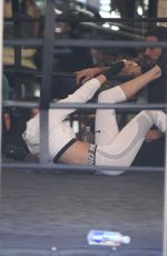 BELLA HADID Working Out at Gotham Gym in New York 04/08/2017