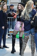 BELLA THORNE Arrives at AOL Studios in New York 04/18/2017