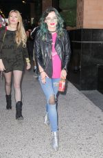 BELLA THORNE Out and About in New York 04/17/2017