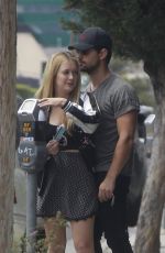 BILLIE LOURD and Taylor Lautner Out Shopping in Los Angeles 04/19/2017