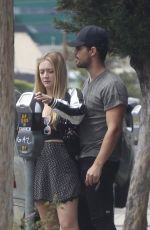 BILLIE LOURD and Taylor Lautner Out Shopping in Los Angeles 04/19/2017