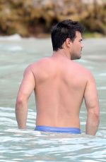 BILLIE LOURD in Bikini at a Beach in St Barts 04/06/2017