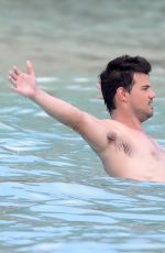 BILLIE LOURD in Bikini at a Beach in St Barts 04/06/2017