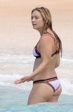 BILLIE LOURD in Bikini at a Beach in St Barts 04/06/2017