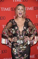 BLAKE LIVELY at 2017 Time 100 Gala in New York 04/25/2017