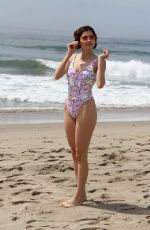 BLANCA BLANCO on the Set of a Photoshoot in Malibu 04/09/2017