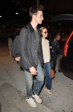 BRIE LARSON and Alex Greenwald at JFK Airport in New York 04/29/2017