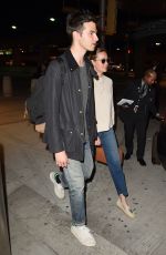 BRIE LARSON and Alex Greenwald at JFK Airport in New York 04/29/2017