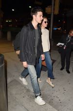 BRIE LARSON and Alex Greenwald at JFK Airport in New York 04/29/2017