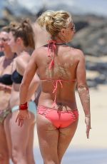 BRITNEY SPEARS in Bikini at a Beach in Hawaii 04/`3/2017