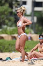 BRITNEY SPEARS in Bikini on the Beach in Hawaii 04/10/2017
