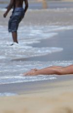 BRITNEY SPEARS in Bikini on the Beach in Hawaii 04/10/2017